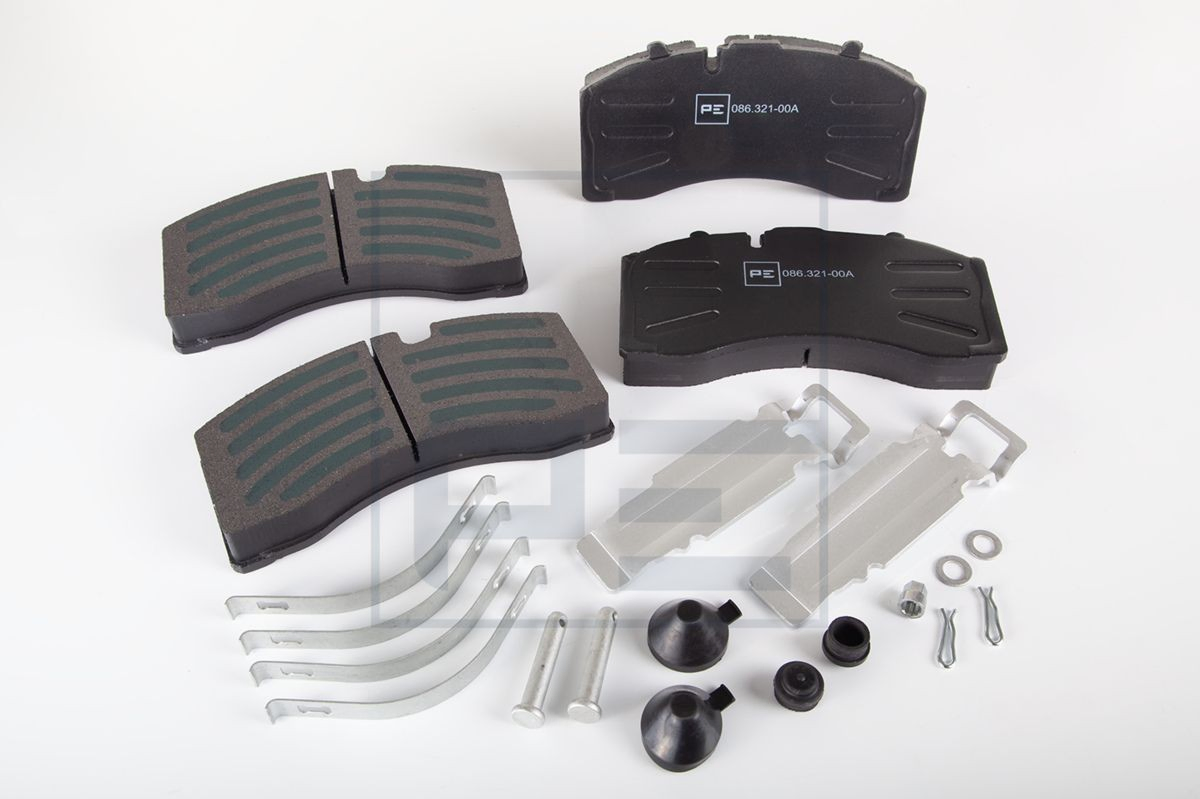 08632100A PE Automotive Колодки тормозные дисковые комплект